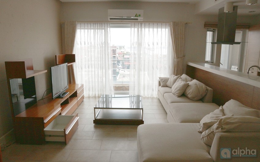 Lake view apartment for rent in Golden westlake Hanoi