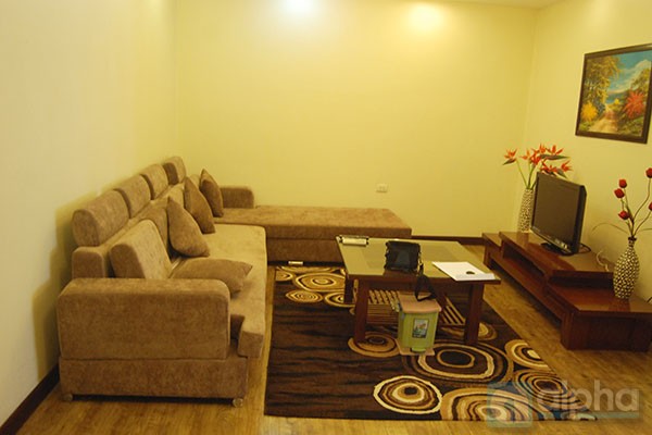 Large two bedroom apartment in Truc Bach, Ba Dinh.