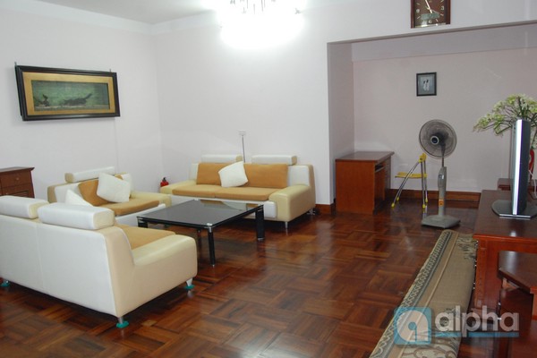 Spacious, modern apartment for rent in Ba Dinh