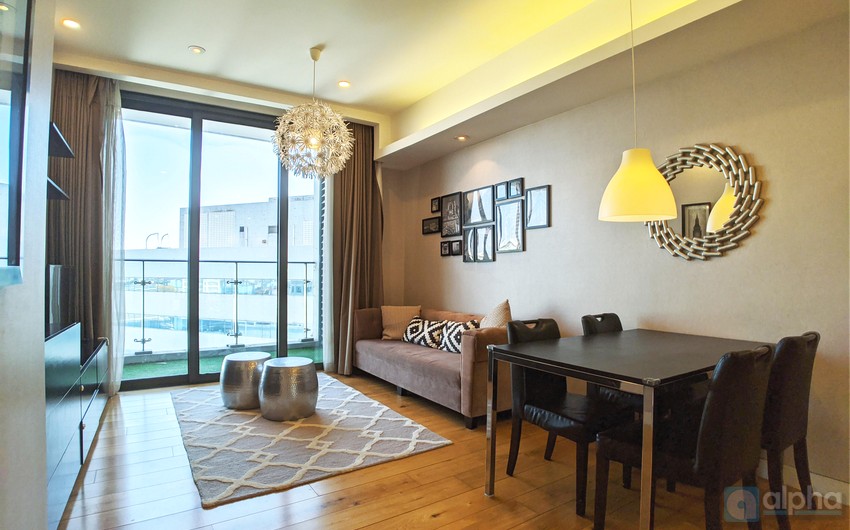 Spacious and modern furnished apartment for rent in Indochina, Ha Noi, 02 bedroom.