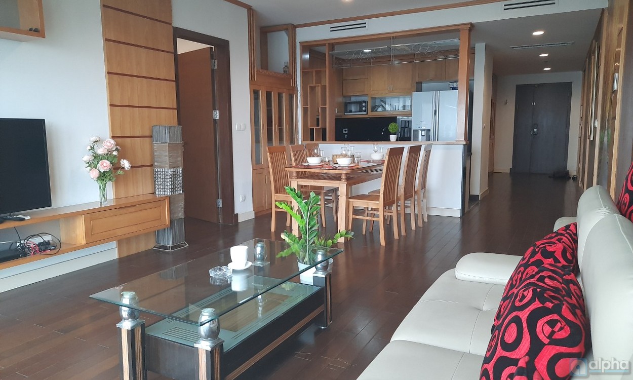 Ha Noi Lancaster apartment for rent, 125 sq.m, 02 bedrooms