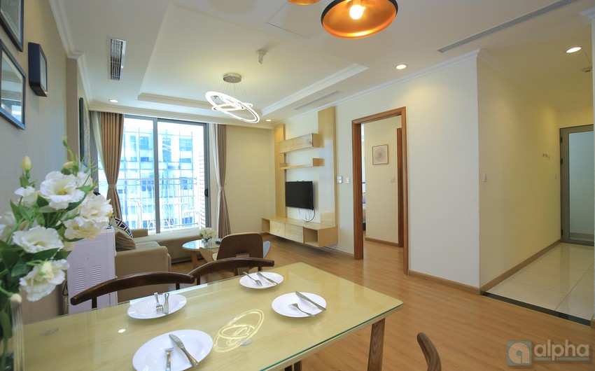 Well designed, modern furnished apartment for rent in Vinhomes Nguyen Chi Thanh
