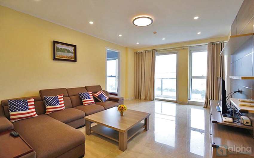 Beautiful apartment for rent in Ciputra with 3 bedrooms, nice view
