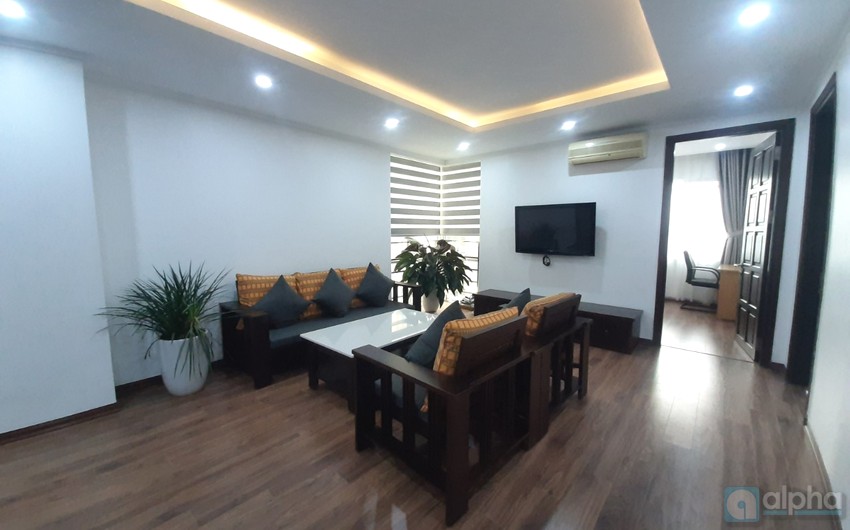 Brand new and good 3 BRs, 123 sq.m Ciputra Apartment to lease