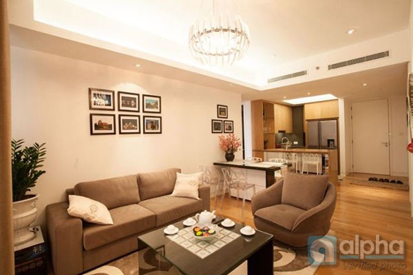 Luxurious apartment at Indochina Plaza, Ha Noi, 98sq.m, 02 bedrooms.