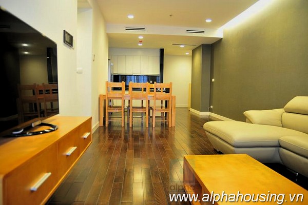 Good quality & modern style apartment for rent in Lancaster, Ba Dinh, Ha Noi