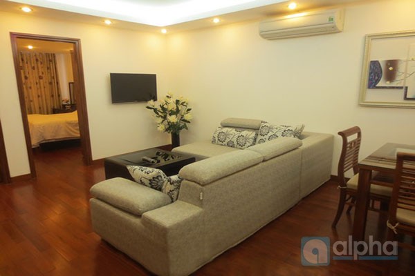 Two bedrooms and two bathroom apartment for rent in Cau Giay area