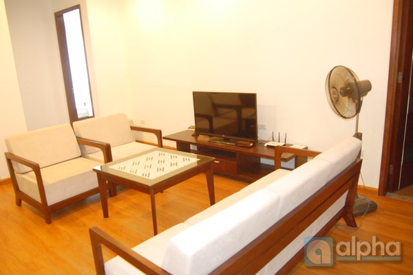 Brand-new service apartment for rent in Cau Giay area, three bedrooms, two bathrooms