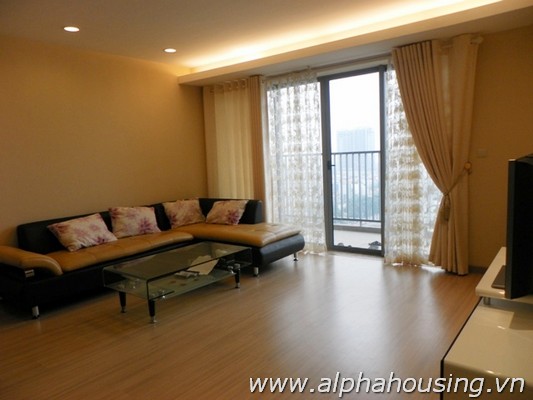 Reasonable price apartment for rent at Sky City Tower with 3 bedrooms, 2 bathrooms