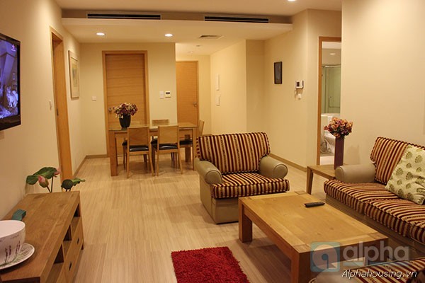 Modern style apartment for rent in Sky City, Lang Ha Str, 02 bedrooms, furnished.