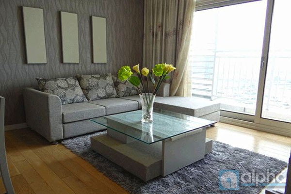 Modern style apartment for rent in Keangnam Ha Noi, 03 bedrooms, furnished.