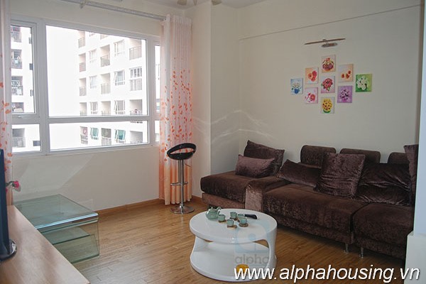 Super HOT apartment for rent in Cau Giay area, two bedrooms with lakeside view