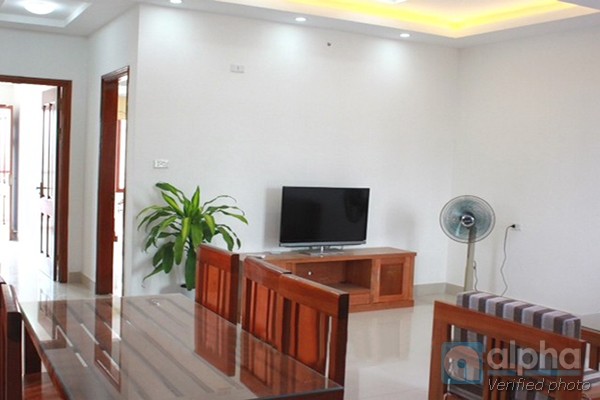 Newly apartment for rent in Cau Giay area, two bedrooms and nice furniture