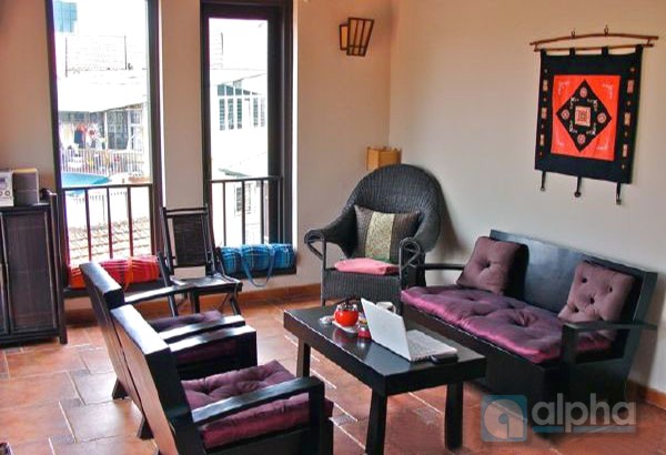 4 bedrooms house for rent in Tran Hung Dao street, Hoan Kiem area