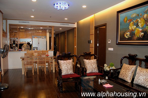 Căn hộ 2 phòng ngủ, nội thất hiện đại cho thuê tại Lancaster, Hà Nội