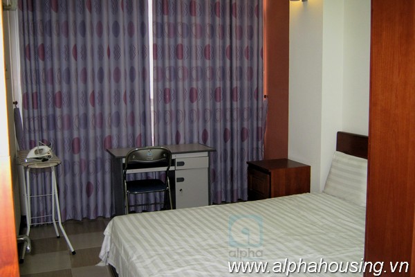 Budget two bedrooms apartment for rent in Hoang Cau, Dong Da.