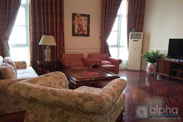Character style apartment for lease at The Manor Building, Tu Liem Dist, Hanoi