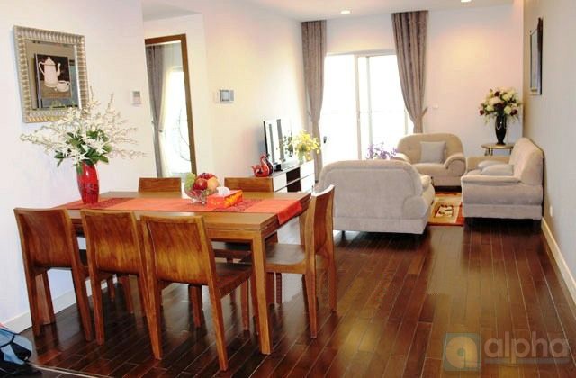 Căn hộ 3 phòng ngủ nội thất hiện đại cho thuê tại Lancaster, Ba Đình, Hà Nội