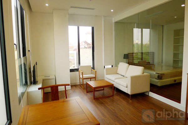 Modern apartment for rent in Dong Da, Ha Noi, one bedroom.