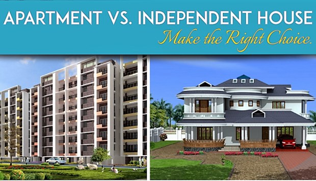 apartment vs independent house