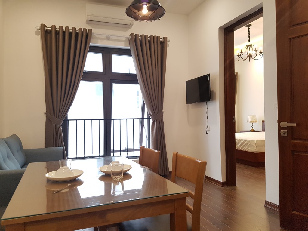 Cho thuê căn hộ dịch vụ 1 phòng ngủ nội thất đẹp tại Ba Đình, Hà Nội