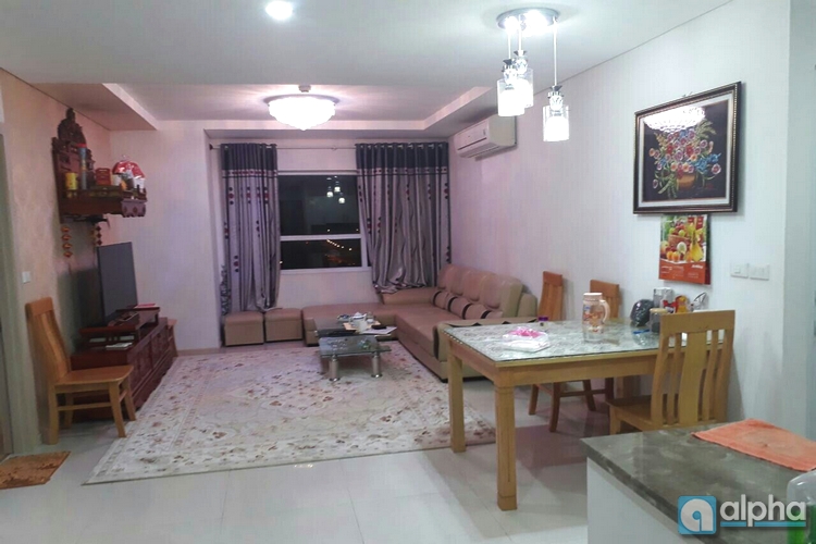 Apartment in Golden Palace Me Tri Hanoi for rent with 02 bedroom