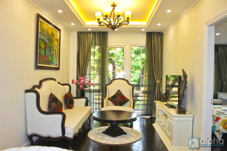 Luxurious apartment for rent in Hoan Kiem with fully morden furniture