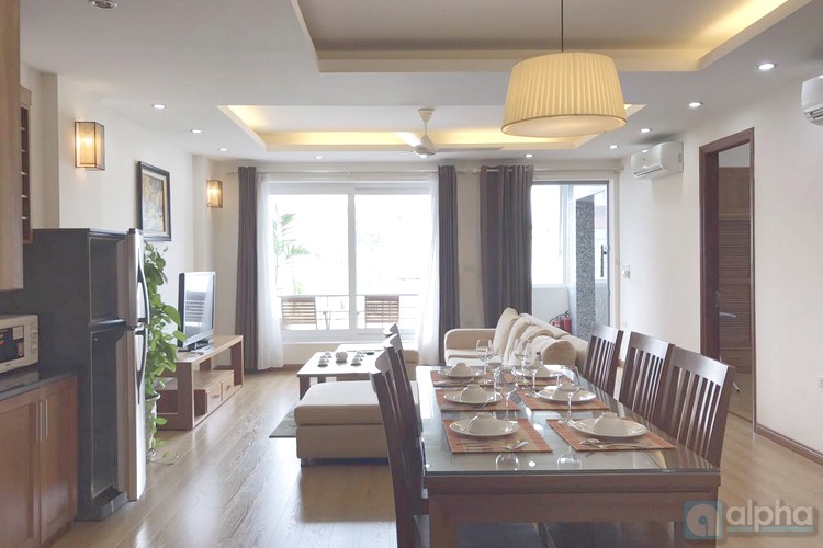 Modern apartment in Ho Tung Mau street, Cau Giay district, Hanoi with 2br