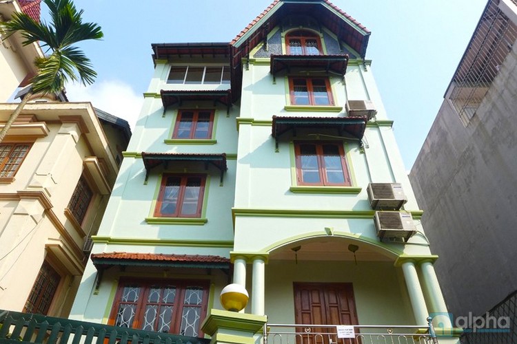 Five Bedroom House For Rent In To Ngoc Van Street Hanoi