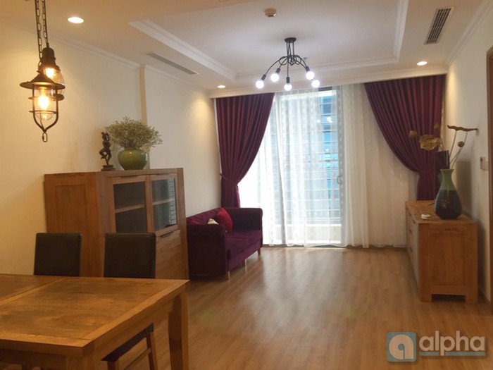 Nice interior apartment for lease in Vinhomes Nguyen Chinh Thanh, Ha Noi