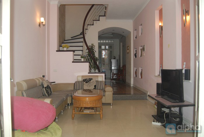 6 bedroom house for rent in Ba Dinh District, Hanoi, furnished