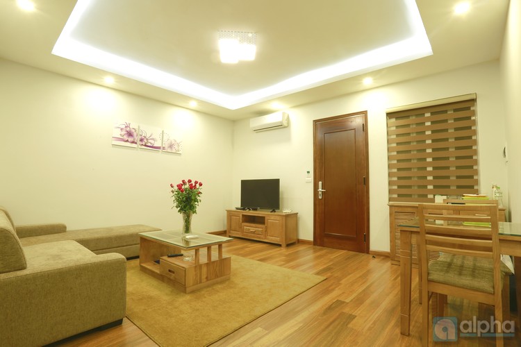 Beautiful serviced apartment in Tran Duy Hung street, Cau Giay district, Hanoi for rent