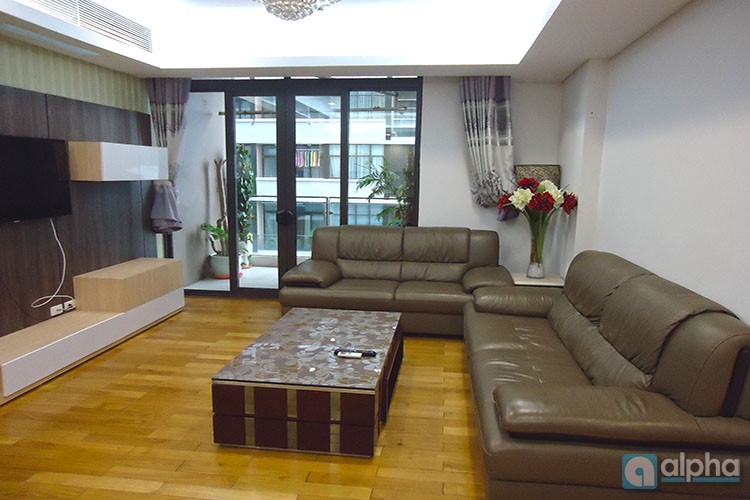 Dolphin Plaza Hanoi apartment for rent, furnished throughout
