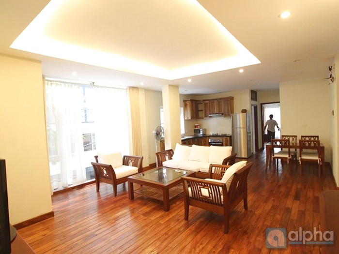 Beautiful Lake view apartment for rent in Truc Bach Hanoi
