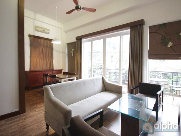 Modern one bedroom apartment in Hoan Kiem, Ha Noi. Nice furnishings
