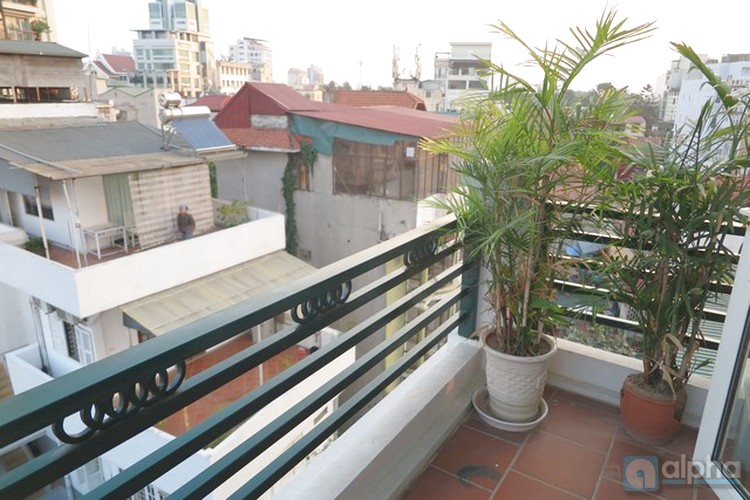 Nice & large one bedroom apartment for rent in Hoan Kiem Hanoi