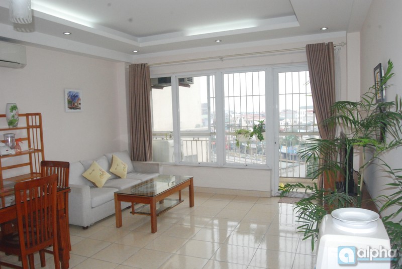 Budget one bedroom apartment for rent in Truc Bach area, Ba Dinh, Hanoi