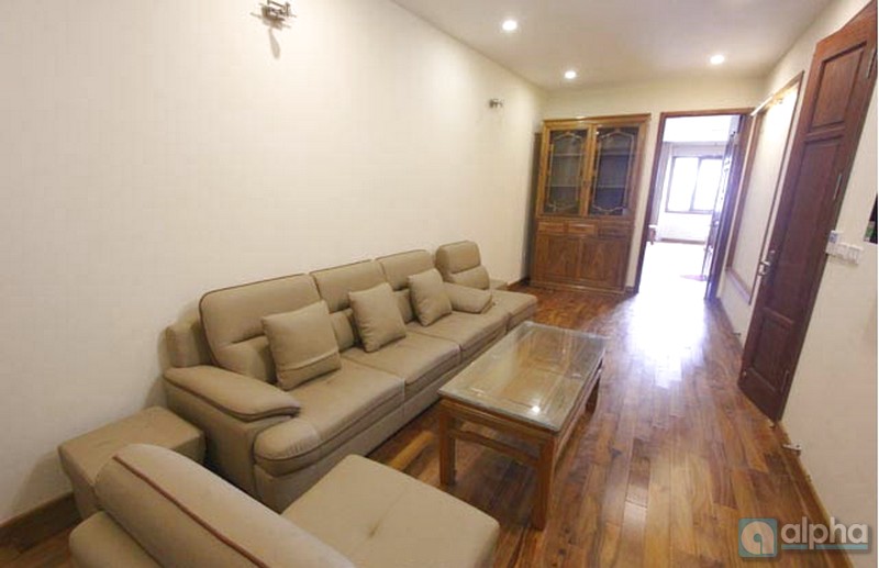 Two bedrooms apartment for rent in Thuy Khe, Ba Dinh