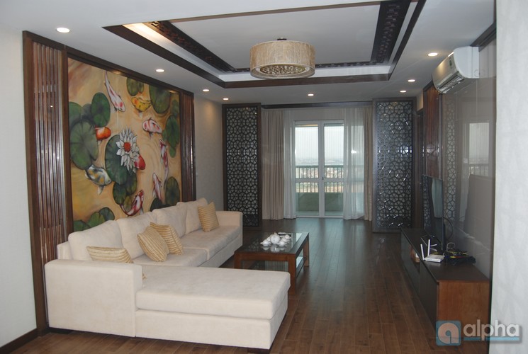 Three bedroom apartment with nice interior for rent in Ciputra