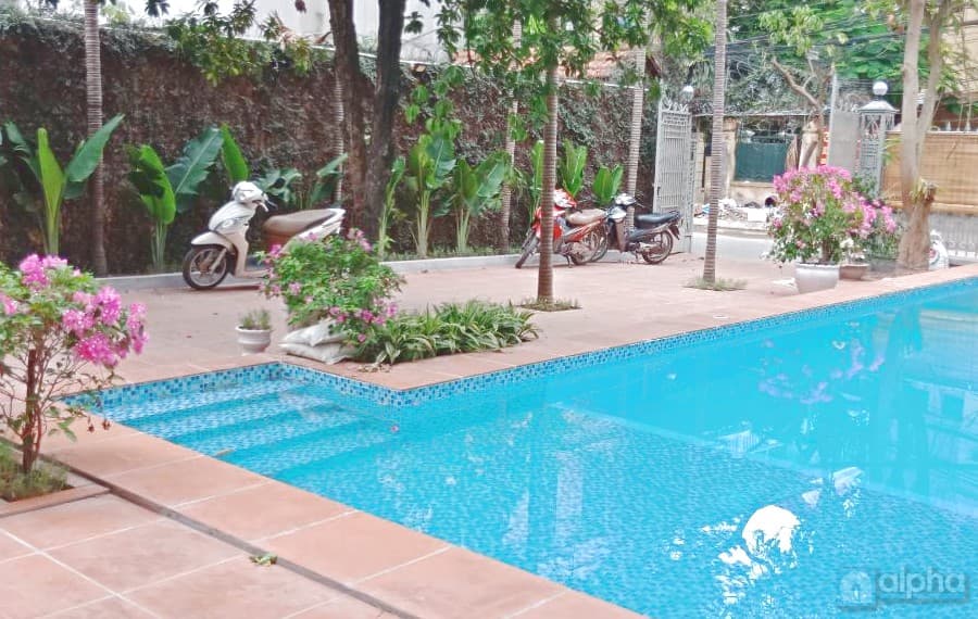 West Lake villa for rent with big swimming pool