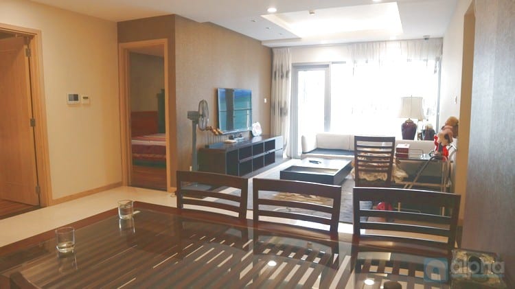 A Spacious apartment with High-quality furniture for rent near Keangnam