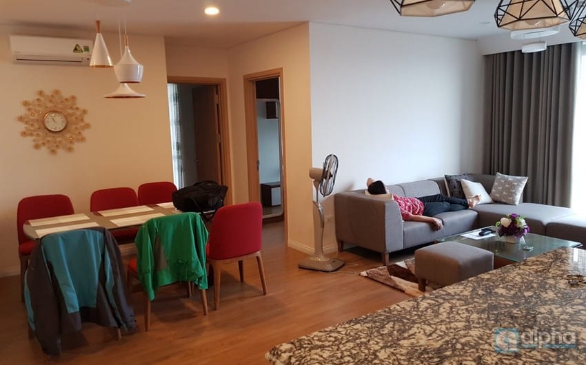 Fully-furnished apartment 3BR in Mipec Riverside Long Bien