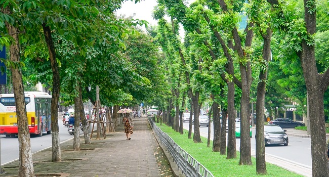 There is a Japanese hometown in Hanoi