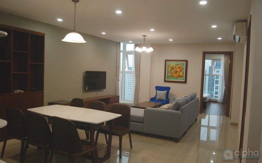 Brand new apartment for rent in Ciputra Ha Noi. Three Bedrooms