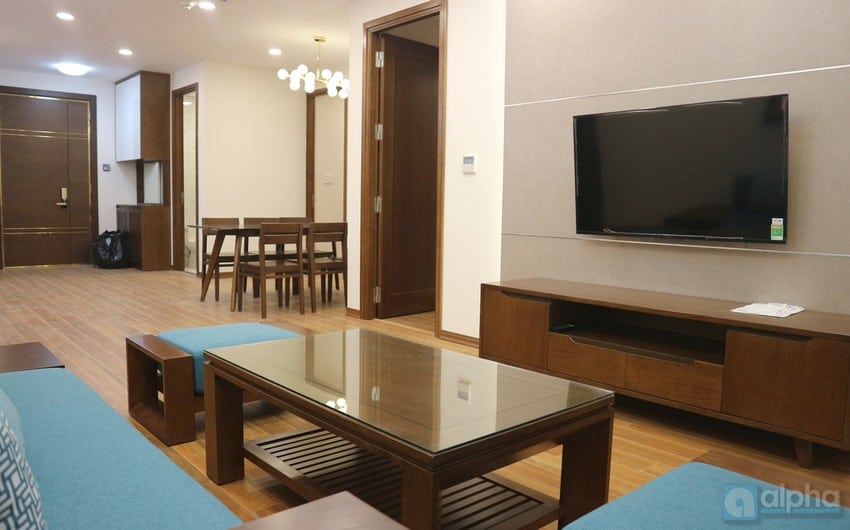 Supper 2-bedroom apartment for lease, modernly furnished in Sun Grand City!