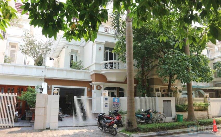 newly refurbished villa for lease in Ciputra Hanoi
