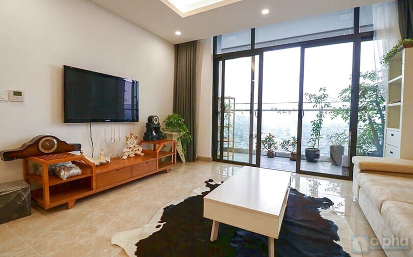 Two bedroom apartment to rent in Sun Grand City Thuy Khue