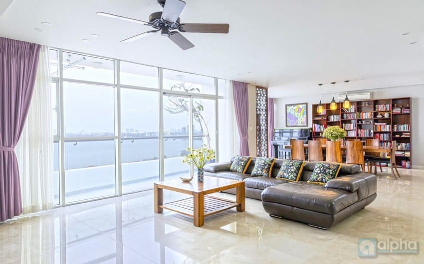 Cho thuê căn hộ Watermark Hà Nội, rộng 200m2, view hồ tại Watermark