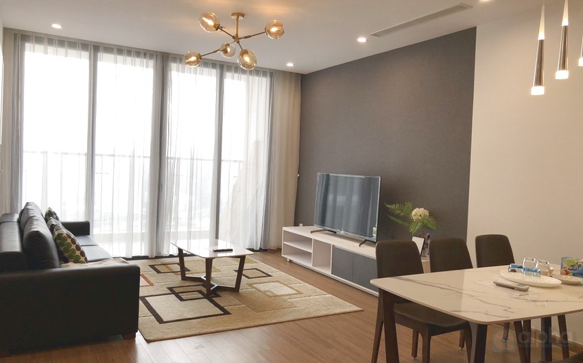 Lakeview 03 bedroom apartment in Skylake Tower My Dinh For lease