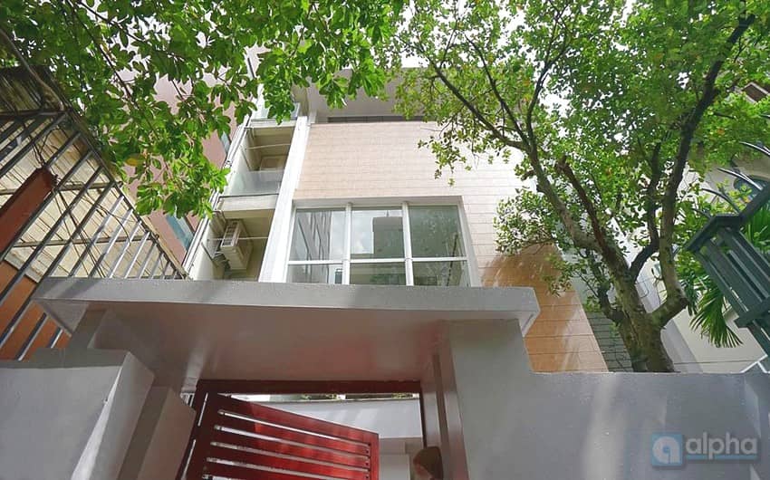 Contemporary two bedroom house for lease in Tay Ho District